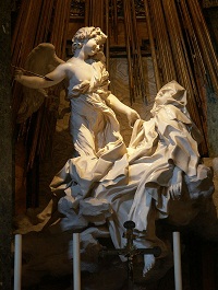 Éxtasis de Santa Teresa, escultura de Bernini (1644)