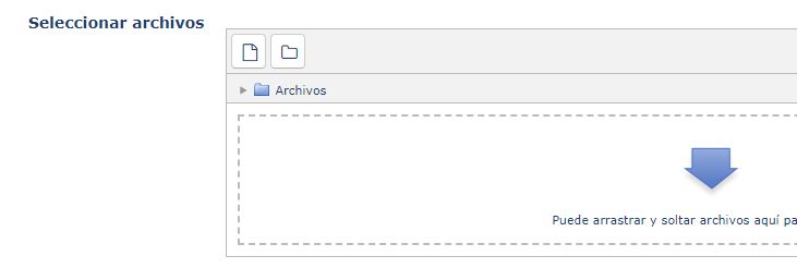 Imagen de la ventana de seleccionar archivo en la pantalla de configuración del recurso Archivo